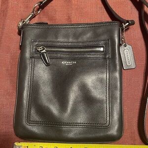 Coach Black Leather Crossbody